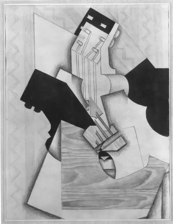 Kytara na stole - Juan Gris