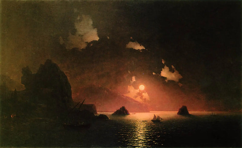 Gurzuf v noci - Ivan Aïvazovski