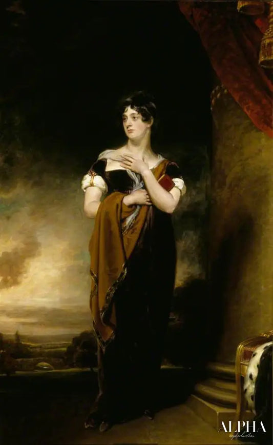 Henrietta Maria Hill, marquise d'Ailesbury - Thomas Lawrence - Reproductions de tableaux et peintures haut de gamme