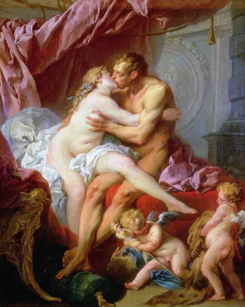 Héraklés a Omfale - François Boucher