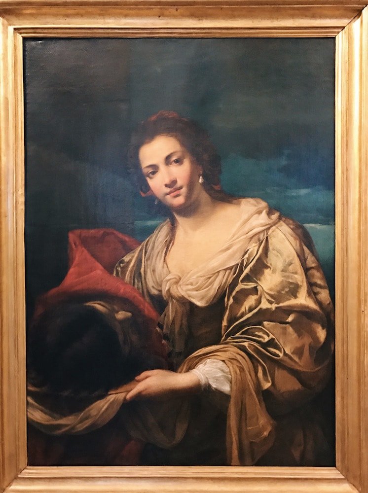 Hérodiade a hlava svatého Jana Křtitele - Simon Vouet