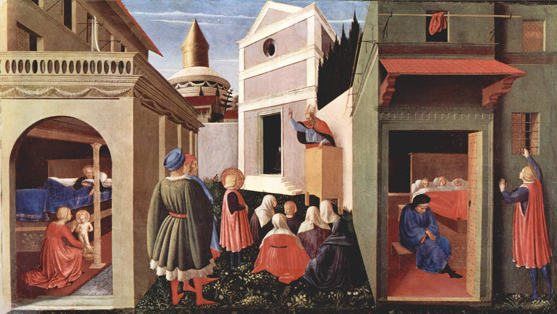 Historie svatého Mikuláše - Fra Angelico