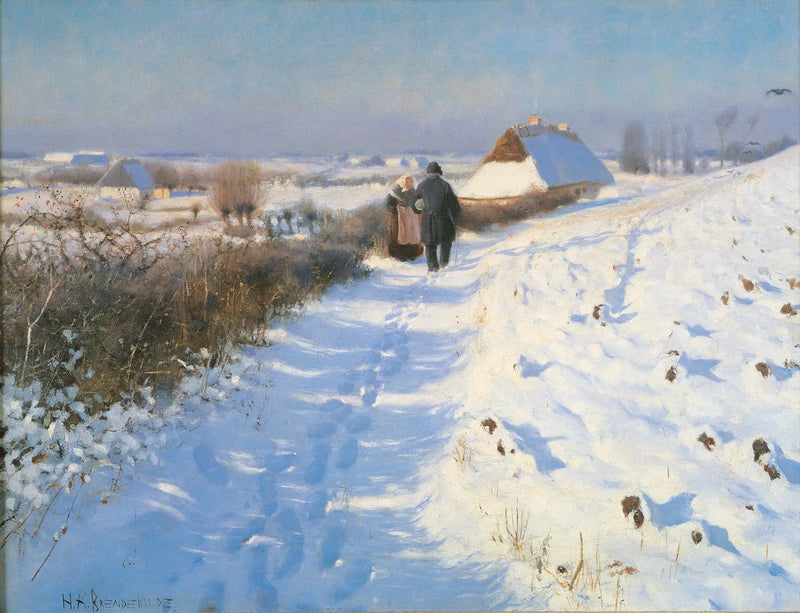 Zima - H. A. Brendekilde