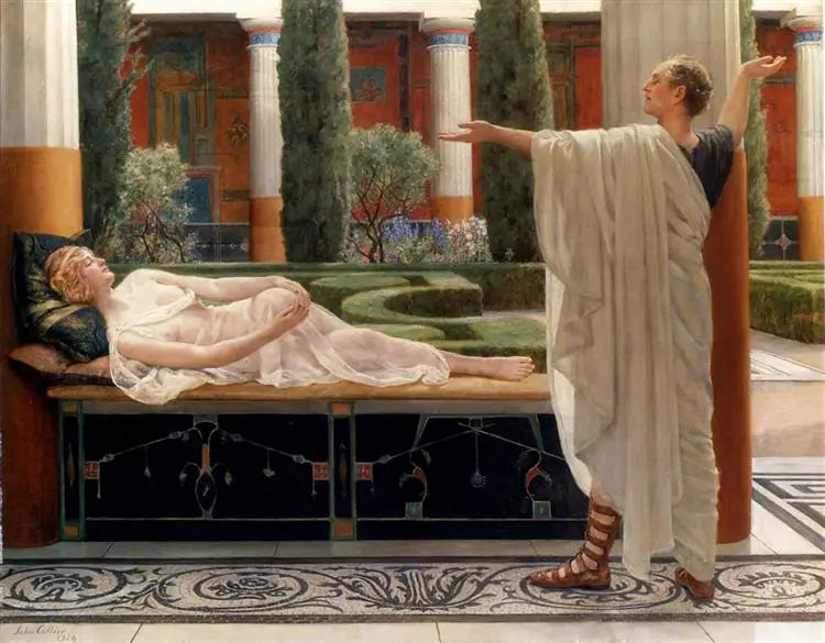 Horác a Lydie - John Collier