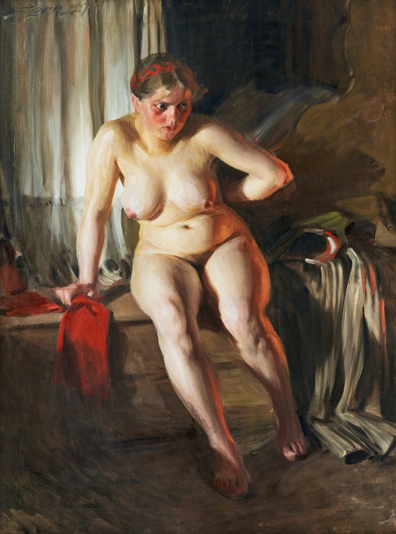 Ranní nálada - Anders Zorn
