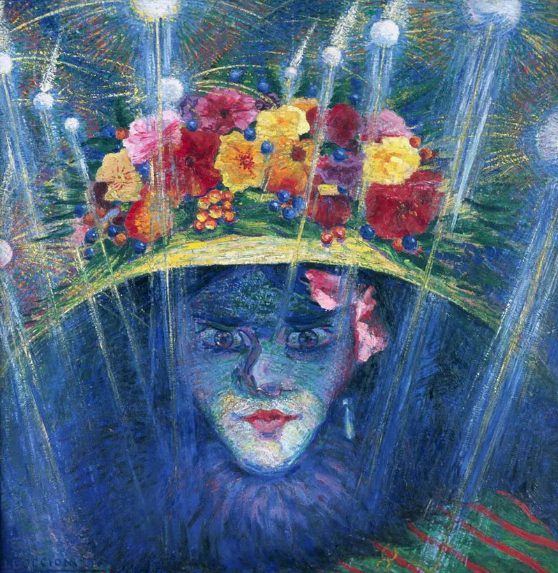 Moderní idol - Umberto Boccioni