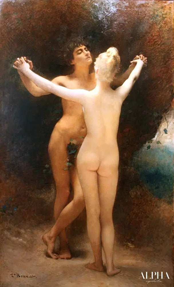 Idylle - Léon Bonnat - Reproductions de tableaux et peintures haut de gamme