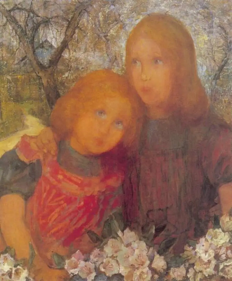 Jarní idyla - Piet Mondrian