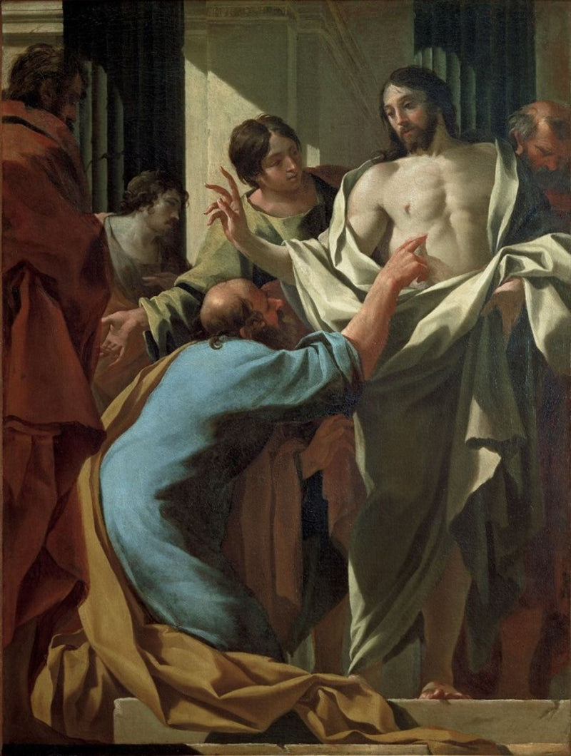 Nedůvěra svatého Tomáše - Simon Vouet