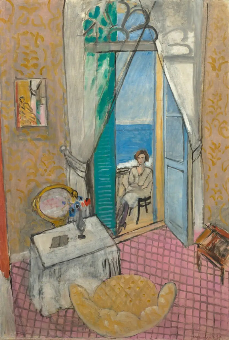 Interiér v Nice (Matisse, Chicago) - Henri Matisse