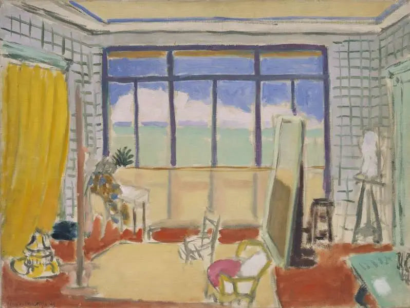 Ateliér v Nice - Henri Matisse