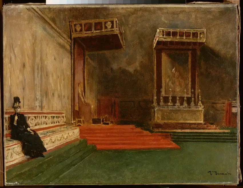 Intérieur de la chapelle Sixtine - Léon Bonnat - Alpha Reproduction