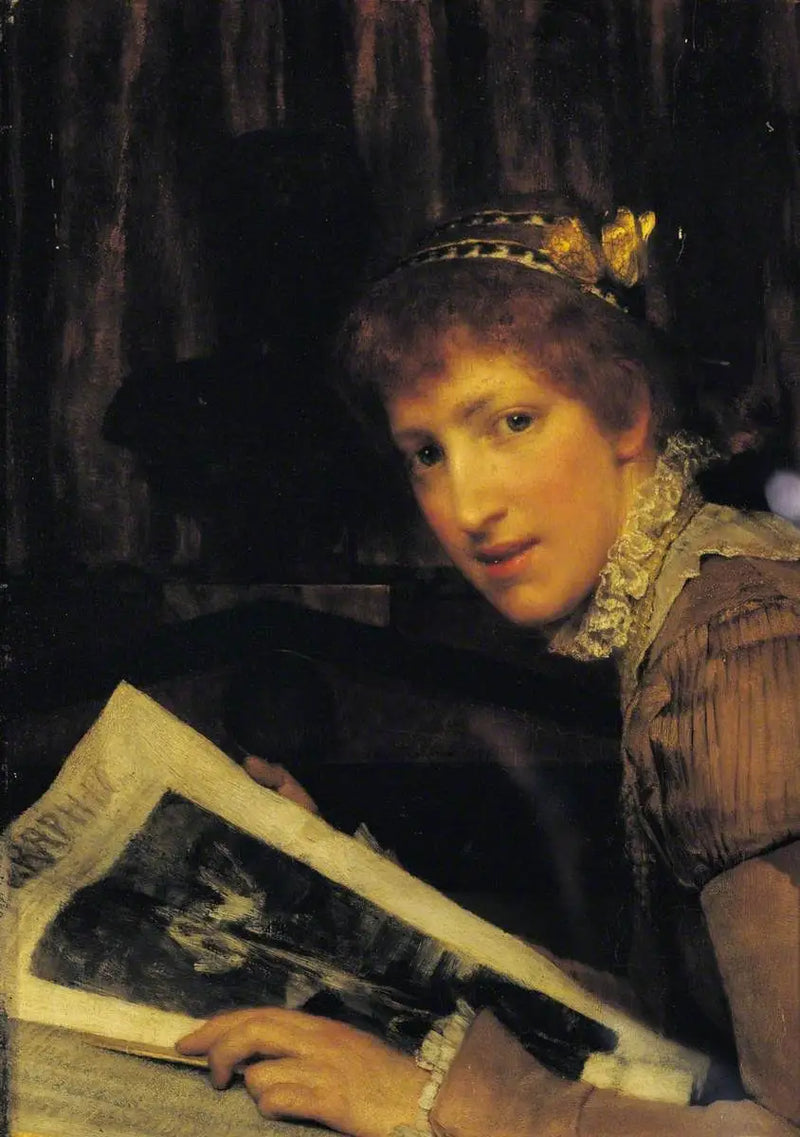 Přerušeno – Typ ženské krásy - Lawrence Alma-Tadema