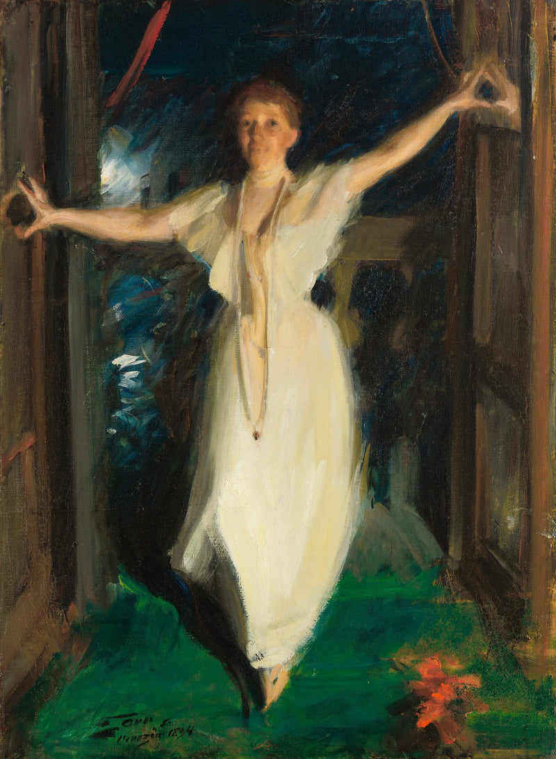 Isabella Stewart Gardner v Benátkách - Anders Zorn