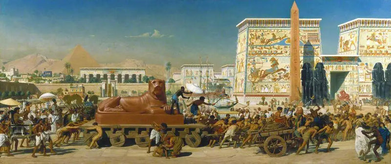 Izrael v Egyptě - Edward Poynter