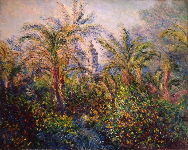Zahrada v Bordigheře - Claude Monet