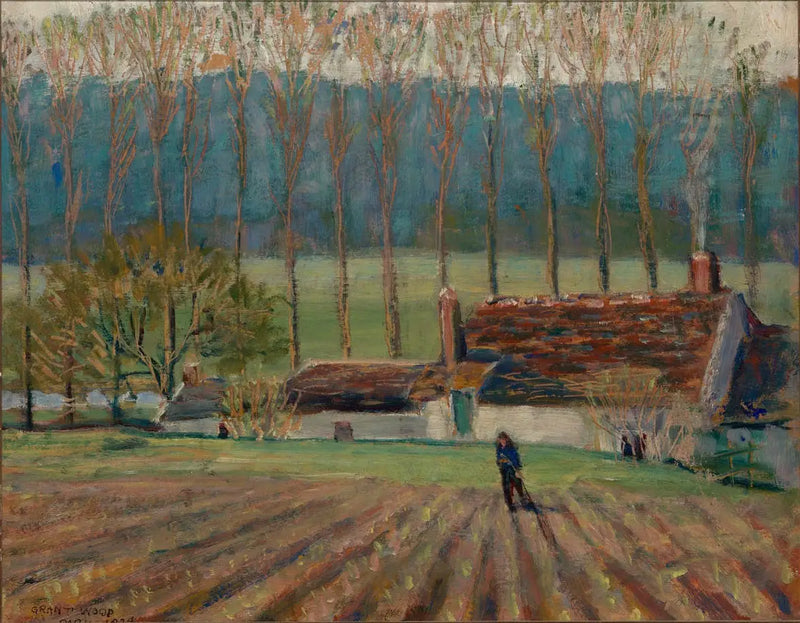 Zahrada kamionů, Moret - Grant Wood