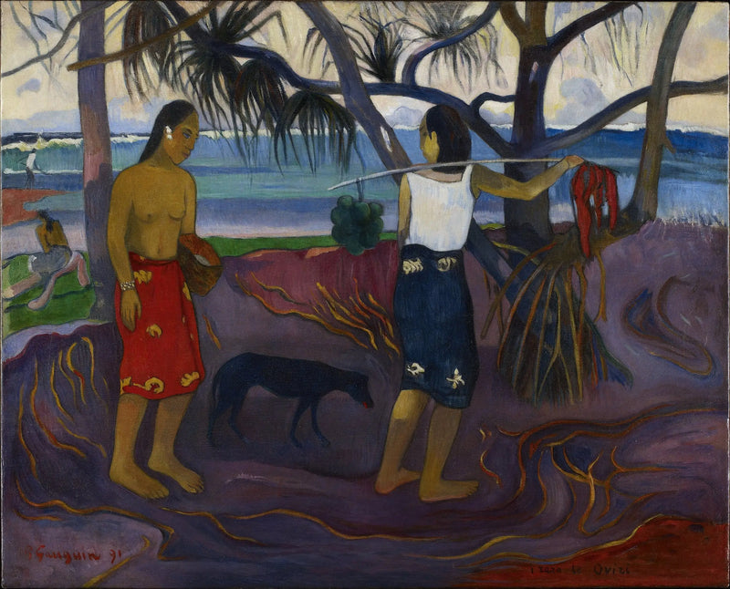 Vidím tě vzácně - Paul Gauguin
