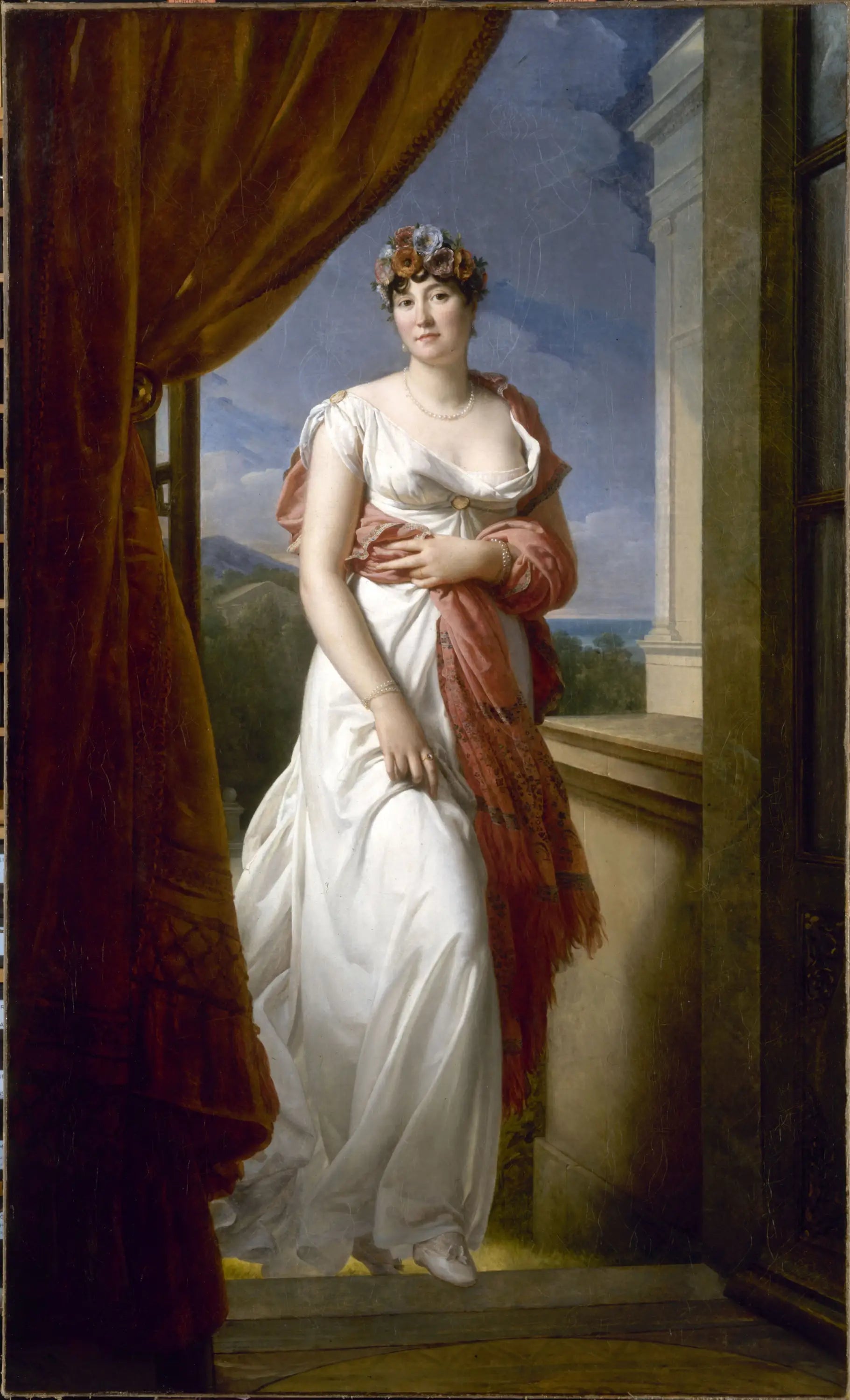 Jeanne-Marie-Thérèse Cabarrus Madame Tallien princesse de Caraman-Chimay (1770-1835) - François Gérard - Alpha