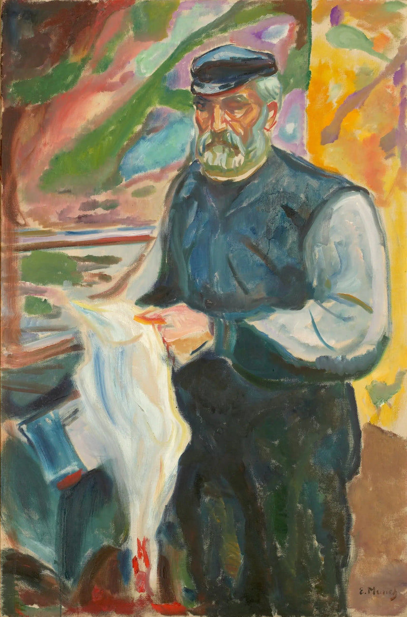 Jensen s mrtvou kachnou - Edvard Munch