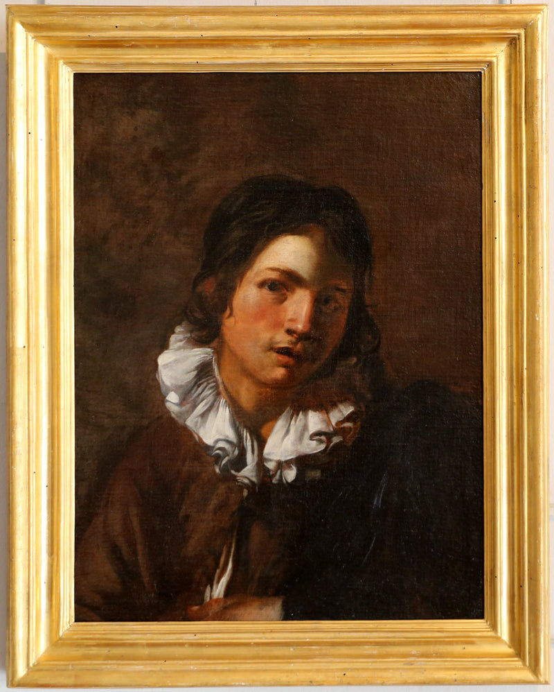 Mladý muž s límcem - Simon Vouet