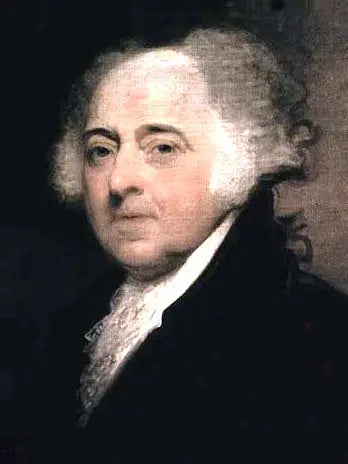 John Adams, 1823–1824, druhý prezident Spojených států. - Gilbert Stuart
