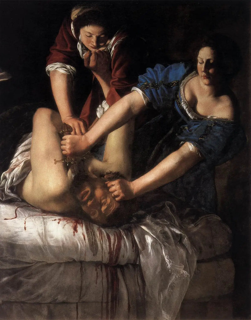 Judith decapitující Holoferna - Artemisia Gentileschi