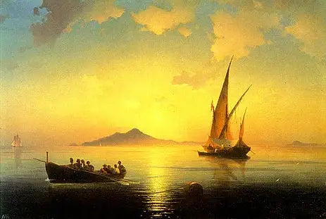 Zátoka Neapol - Ivan Aivazovskij