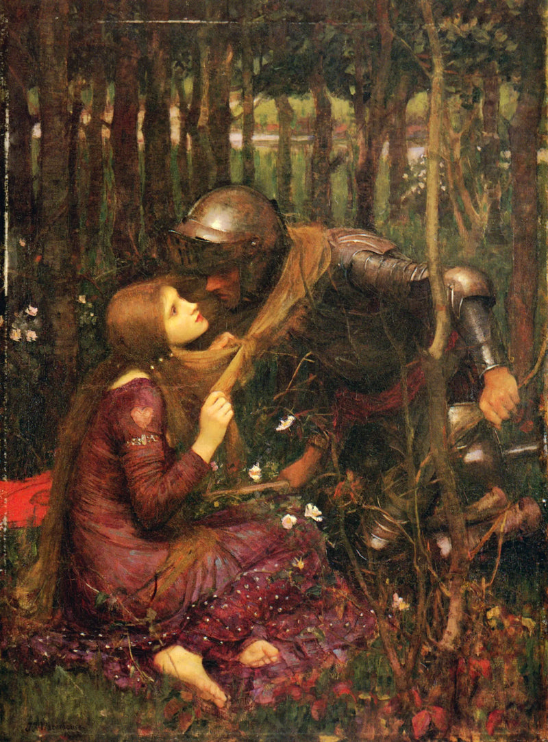 Krásná dáma bez milosti - John William Waterhouse
