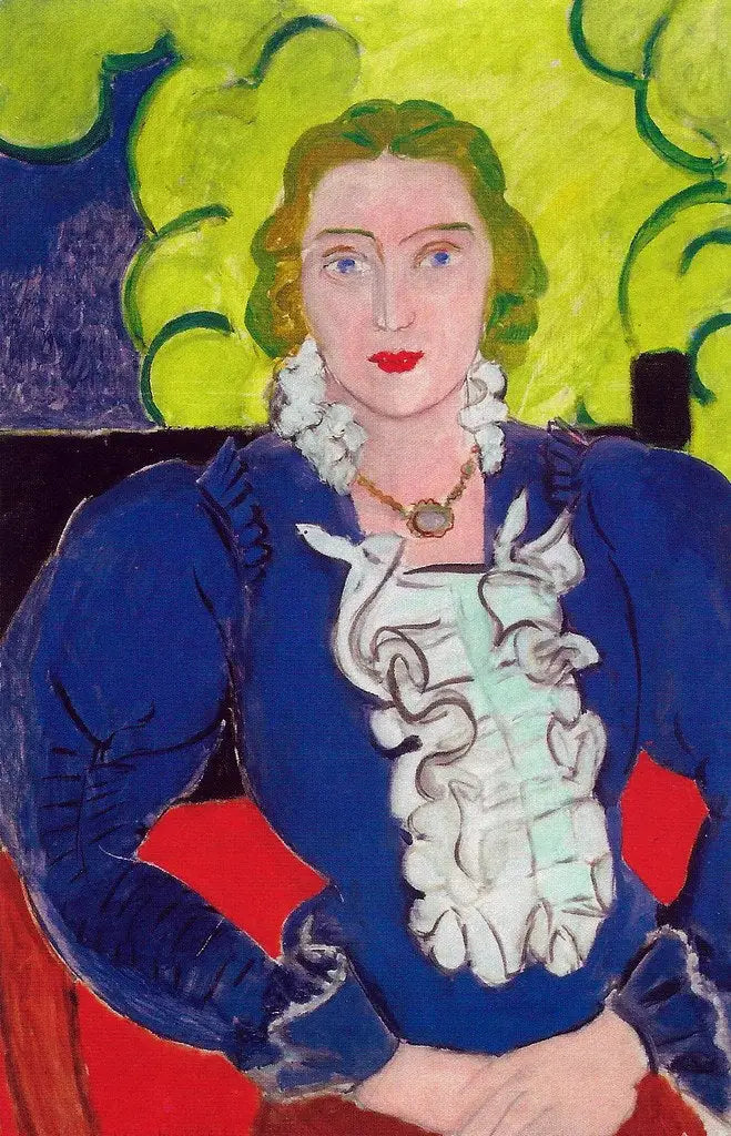 Modrá blůza - Henri Matisse