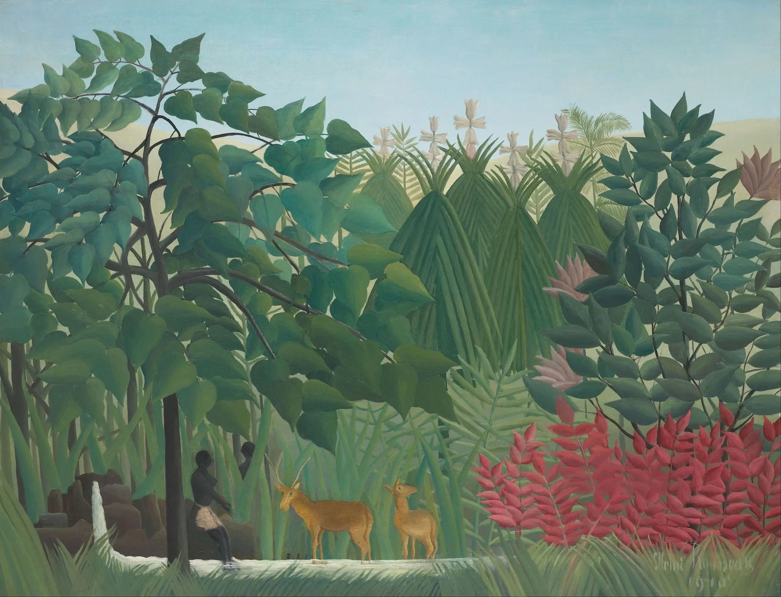 La Cascade - Henri Rousseau - Alpha Reproduction
