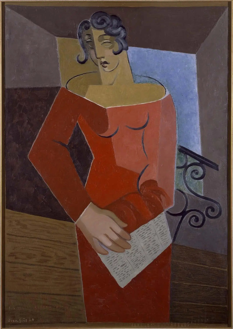 Zpěvačka - Juan Gris