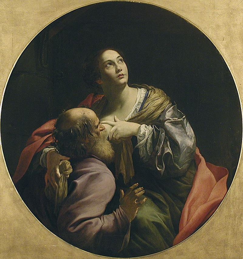 Římská charita - Simon Vouet