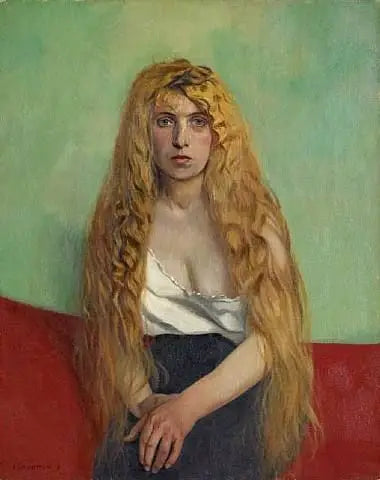 La chevelure blonde - Félix Vallotton