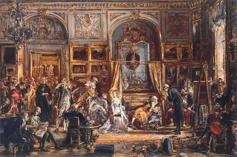 Ústava ze dne 3. května. Čtyřletá Sejm. Vzdělávací komise. Přepážka. OSN D. 1795. - Jan Matejko