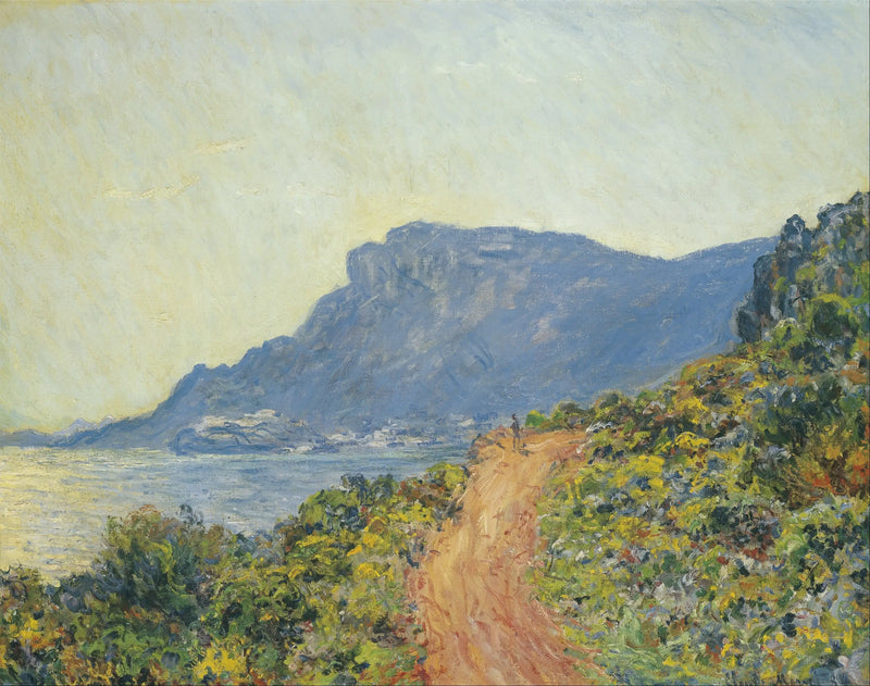 La Corniche poblíž Monaka - Claude Monet