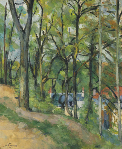 Reproduction du tableau « La Côte Saint-Denis à Pontoise - Paul Cézanne » par Alpha Reproduction en peinture à l’huile