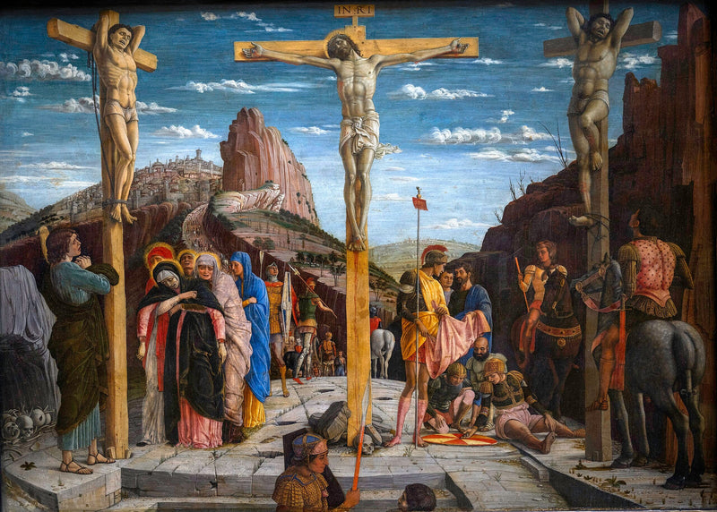 Ukřižování - Andrea Mantegna