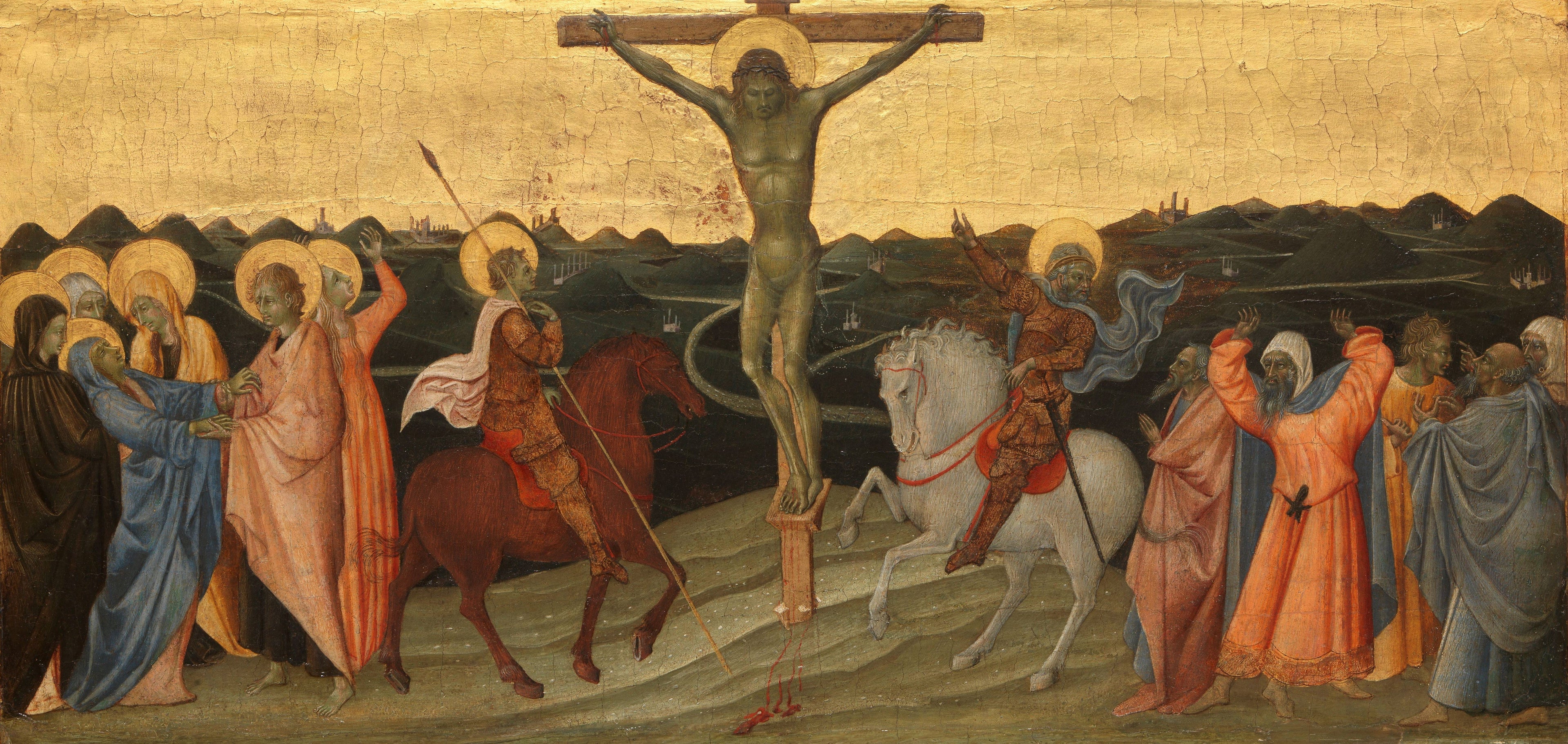 La Crucifixion - Giovanni di Paolo - Alpha Reproduction