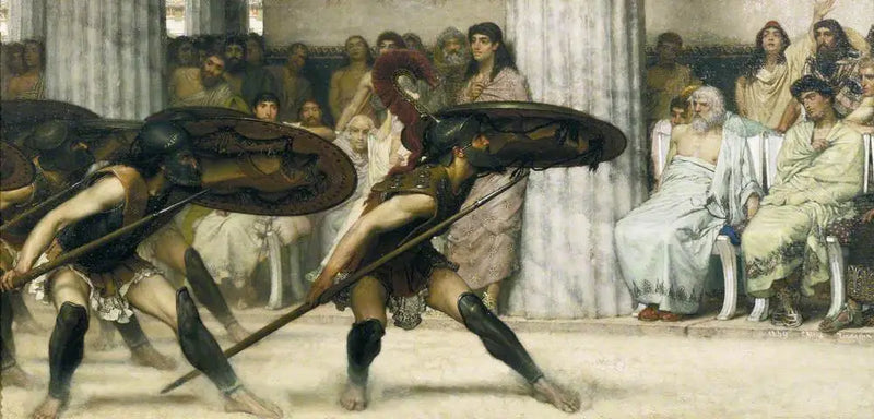 La danse pyrrhique - Lawrence Alma-Tadema