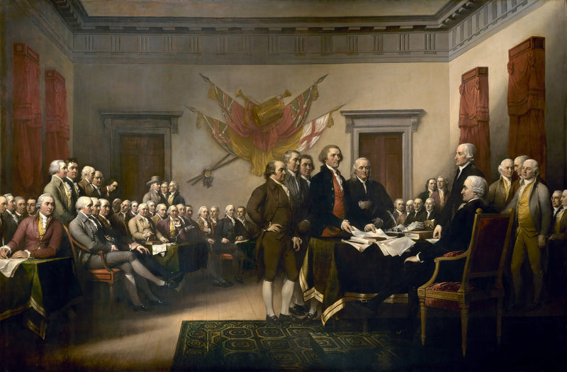 Prohlášení nezávislosti - John Trumbull