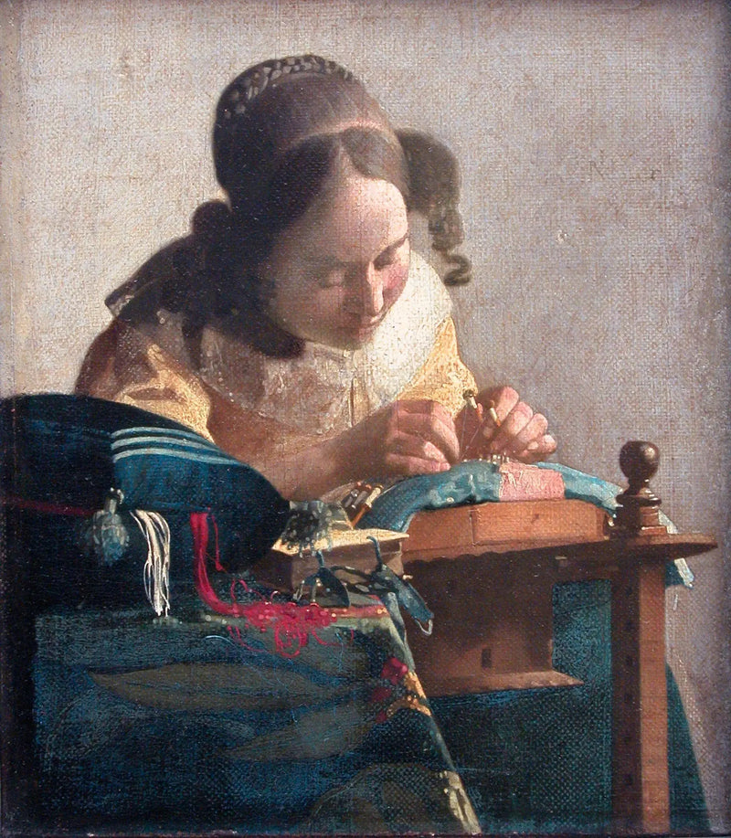 Krajkářka - Johannes Vermeer