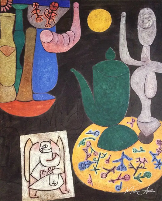 La dernière nature morte - Paul Klee - Reproductions de tableaux et peintures haut de gamme