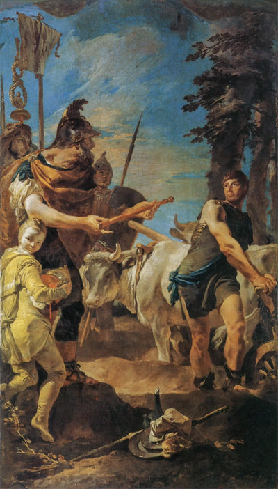 La dictature offerte à Cincinnatus - Giovanni Battista Tiepolo - Alpha Reproduction