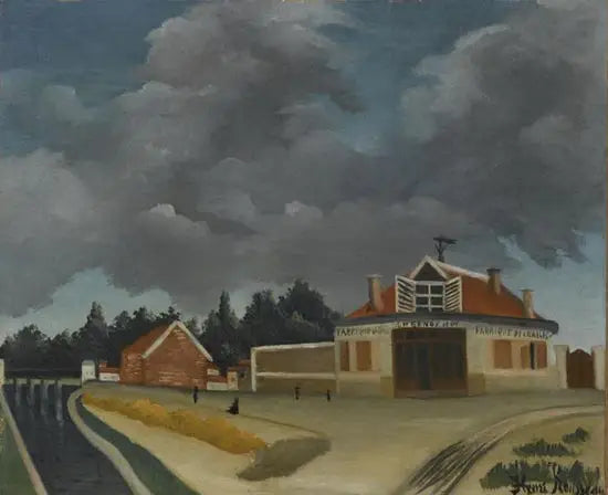 La Fabrique de židle - Henri Rousseau