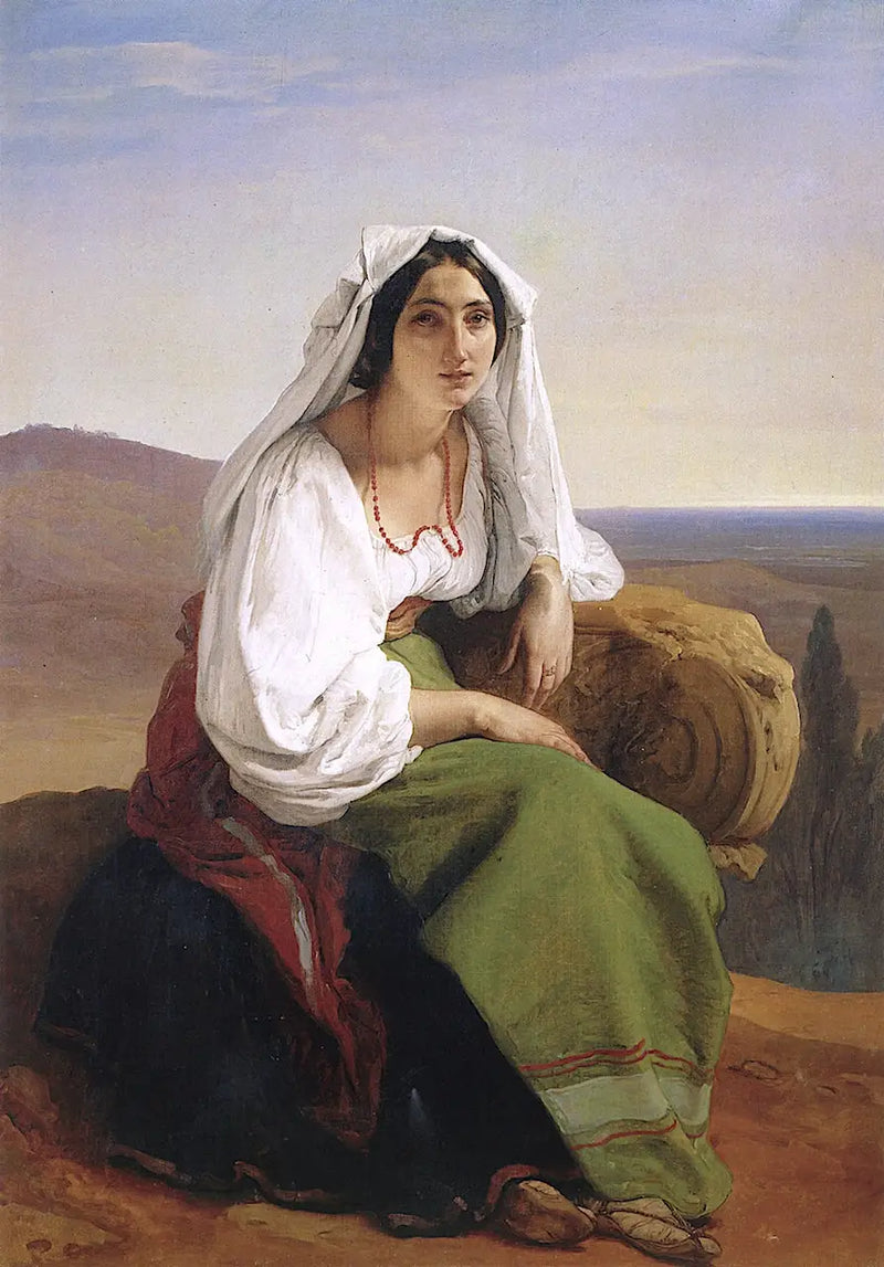 Žena z Ciociarie - Francesco Hayez