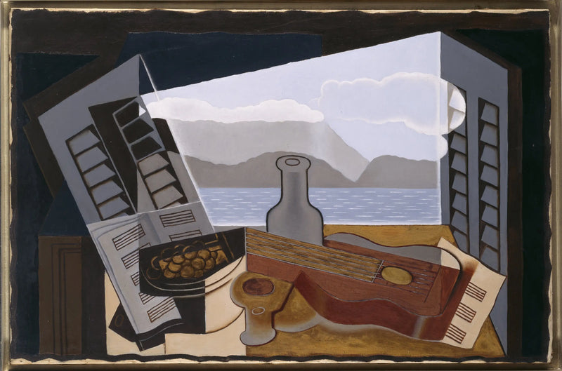 Otevřené okno - Juan Gris