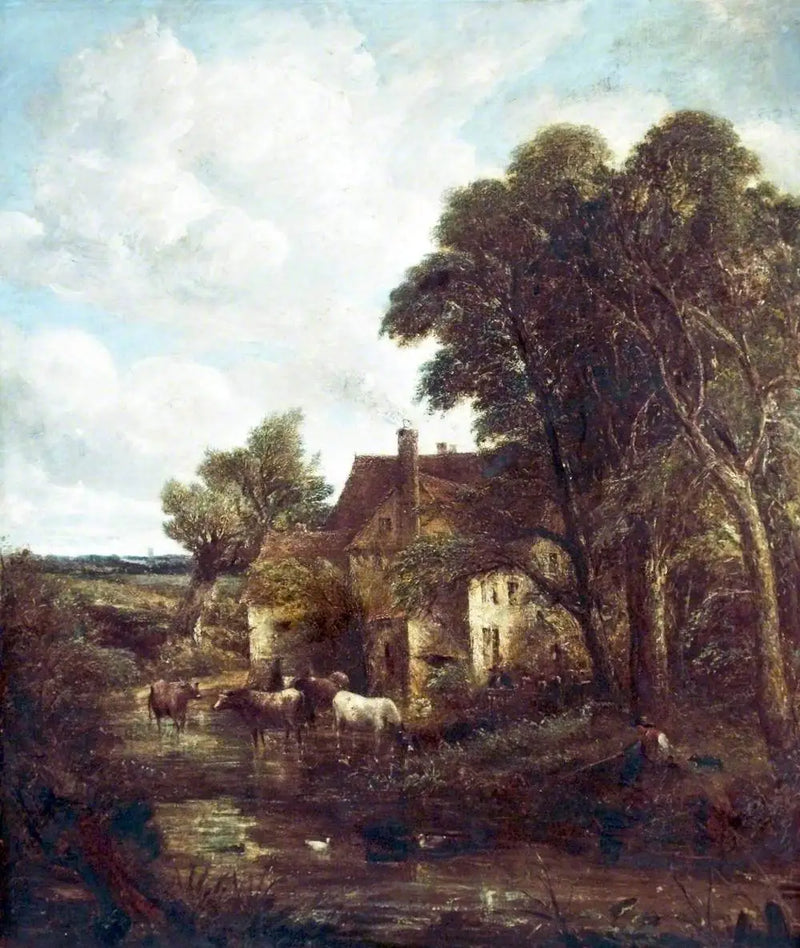 La Farma v údolí - John Constable