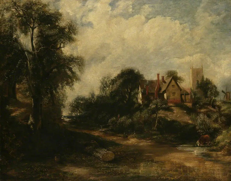 La farma Glebe - John Constable