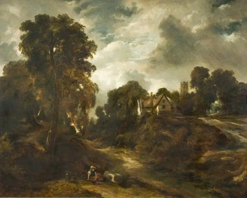 La farmy Glebe - John Constable